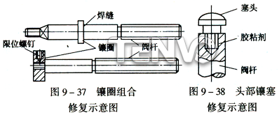 鑲?cè)M合修復示意圖